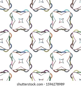 Abstract background texture in geometric ornamental style. Seamless design.