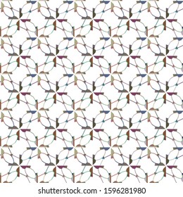 Abstract background texture in geometric ornamental style. Seamless design.
