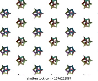 Abstract background texture in geometric ornamental style. Seamless design.
