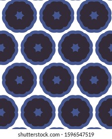 Abstract background texture in geometric ornamental style. Seamless design.