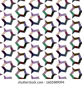 Abstract background texture in geometric ornamental style. Seamless design.