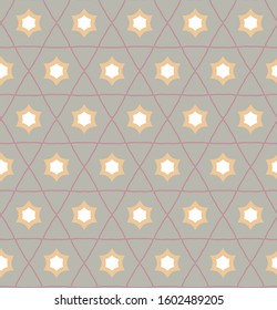 Abstract background texture in geometric ornamental style. Seamless design.