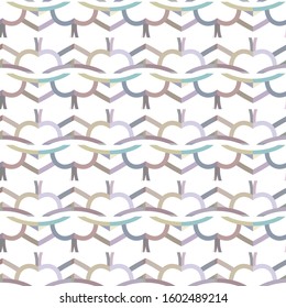 Abstract background texture in geometric ornamental style. Seamless design.