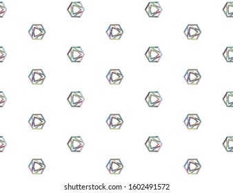 Abstract background texture in geometric ornamental style. Seamless design.