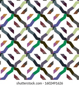 Abstract background texture in geometric ornamental style. Seamless design.