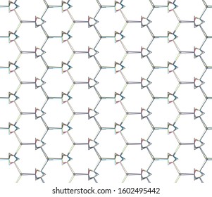 Abstract background texture in geometric ornamental style. Seamless design.