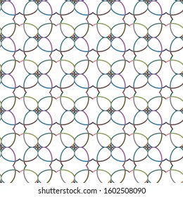 Abstract background texture in geometric ornamental style. Seamless design.