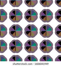 Abstract background texture in geometric ornamental style. Seamless design.