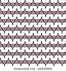 Abstract background texture in geometric ornamental style. Seamless design.