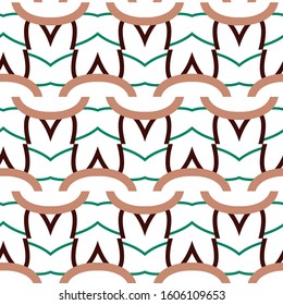 Abstract background texture in geometric ornamental style. Seamless design.