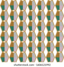 Abstract background texture in geometric ornamental style. Seamless design.