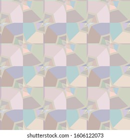 Abstract background texture in geometric ornamental style. Seamless design.