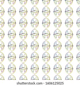 Abstract background texture in geometric ornamental style. Seamless design.