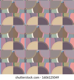 Abstract background texture in geometric ornamental style. Seamless design.