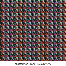 Abstract background texture in geometric ornamental style. Seamless design.