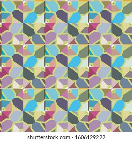 Abstract background texture in geometric ornamental style. Seamless design.