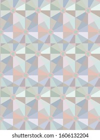 Abstract background texture in geometric ornamental style. Seamless design.