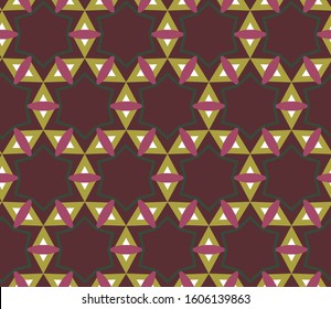 Abstract background texture in geometric ornamental style. Seamless design.