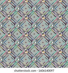Abstract background texture in geometric ornamental style. Seamless design.