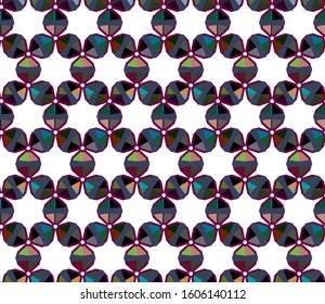 Abstract background texture in geometric ornamental style. Seamless design.