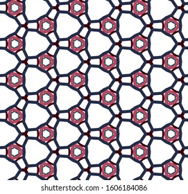 Abstract background texture in geometric ornamental style. Seamless design.