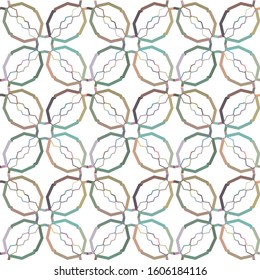 Abstract background texture in geometric ornamental style. Seamless design.