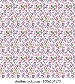 Abstract background texture in geometric ornamental style. Seamless design.