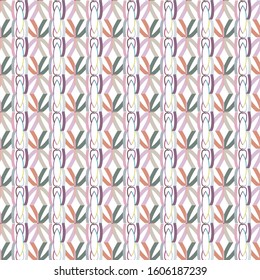 Abstract background texture in geometric ornamental style. Seamless design.