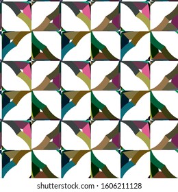 Abstract background texture in geometric ornamental style. Seamless design.