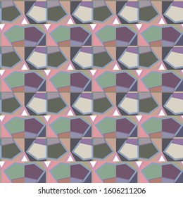 Abstract background texture in geometric ornamental style. Seamless design.