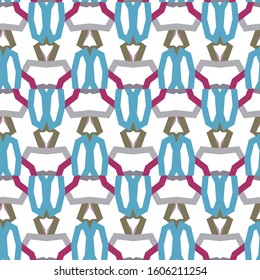 Abstract background texture in geometric ornamental style. Seamless design.