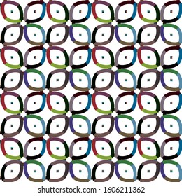 Abstract background texture in geometric ornamental style. Seamless design.