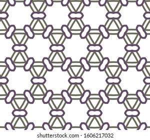 Abstract background texture in geometric ornamental style. Seamless design.