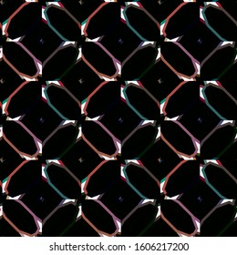 Abstract background texture in geometric ornamental style. Seamless design.
