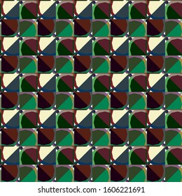 Abstract background texture in geometric ornamental style. Seamless design.