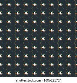 Abstract background texture in geometric ornamental style. Seamless design.
