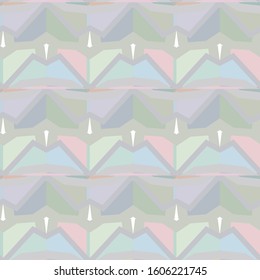Abstract background texture in geometric ornamental style. Seamless design.
