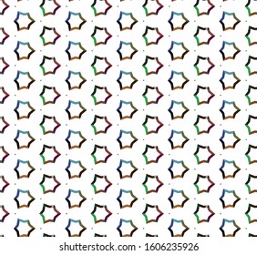 Abstract background texture in geometric ornamental style. Seamless design.