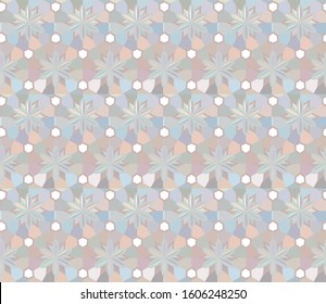 Abstract background texture in geometric ornamental style. Seamless design.