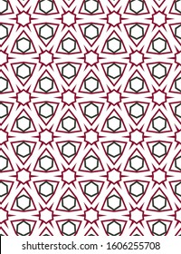 Abstract background texture in geometric ornamental style. Seamless design.