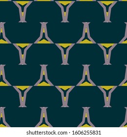 Abstract background texture in geometric ornamental style. Seamless design.