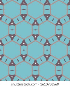 Abstract background texture in geometric ornamental style. Seamless design.