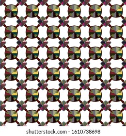 Abstract background texture in geometric ornamental style. Seamless design.