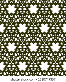 Abstract background texture in geometric ornamental style. Seamless design.