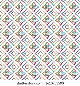 Abstract background texture in geometric ornamental style. Seamless design.