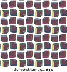 Abstract background texture in geometric ornamental style. Seamless design.