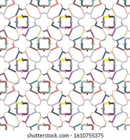 Abstract background texture in geometric ornamental style. Seamless design.