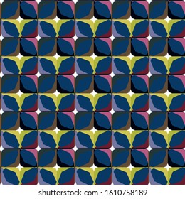 Abstract background texture in geometric ornamental style. Seamless design.