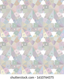 Abstract background texture in geometric ornamental style. Seamless design.
