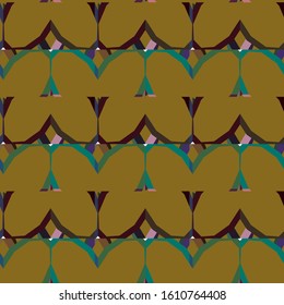 Abstract background texture in geometric ornamental style. Seamless design.